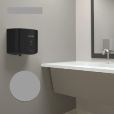 Sèche-cheveux Anydra 2630S électrique Compact 1400-1650W noir