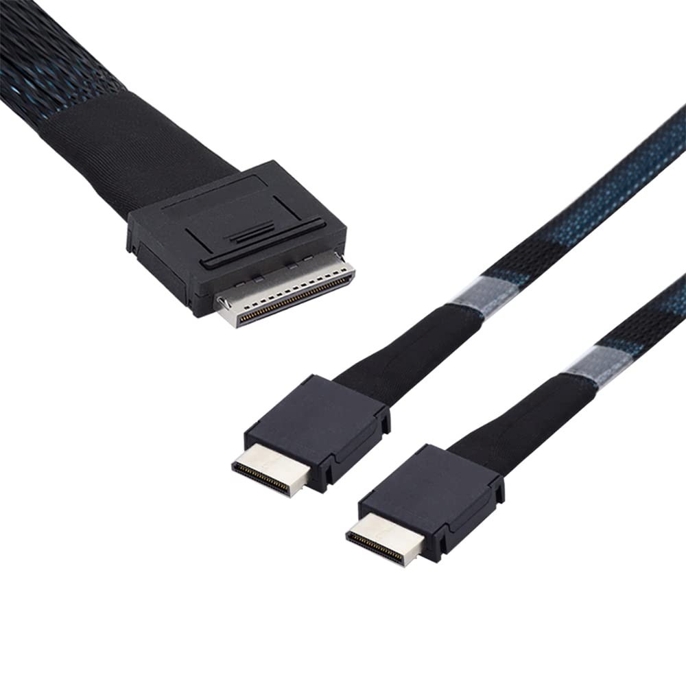 Cabo de dados ativo nfhk oculink PCI-Express SFF-8611 8x 8-pista 50 cm