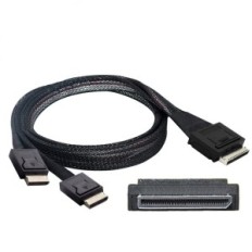 Aktīvā datu kabelis NFHK Oculink PCI-Express SFF-8611 8x 8-Lane 50 cm