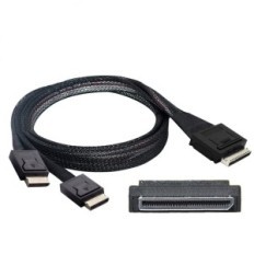 Actieve gegevenskabel NFHK Oculink PCI-Express SFF-8611 8x 8-LANE 50 cm