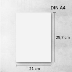 Itsekiinnittyvä paperi A4 Fasson Crack Back-Plus 250 arkkia Valkoinen matta