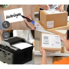 Selvklæbende papir A4 Fasson Crack Back-Plus 250 ark White Matte