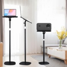 Begagnad Pody Stand Projector projektor skyddad 54-129cm metall stabil