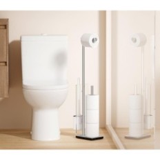 Kes Toilettenpapier mit Bürstenhalter, SUS304 Ausstellung