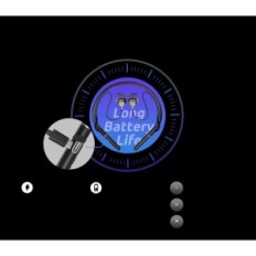 Ελλιπή ακουστικά Bluetooth με χαμηλώστε την ασφάλιση του Air TC1600-15y