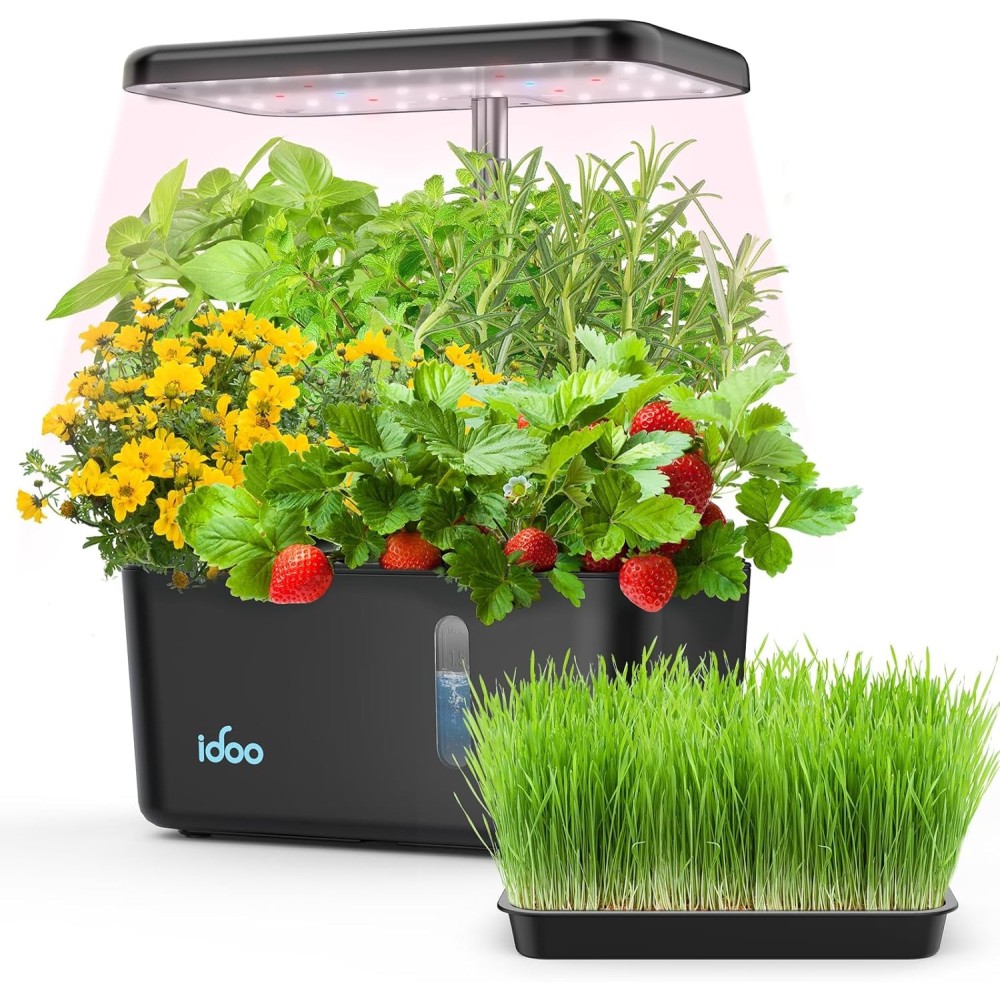 Used Hydroponical Idoo ID-IG309 cultivation system with LED sprouts tray