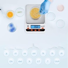 Poids de laboratoire Bonvoisin 5000g x 0.01G E-Precision Electronics pour la cuisine et les bijoux