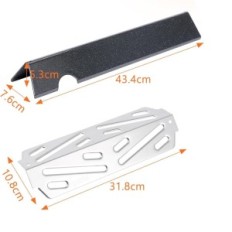 Flavorizer Bars i Heat Deflector Denmay do Weber Genesis II E-310/E-330/E-335 LX 2017+