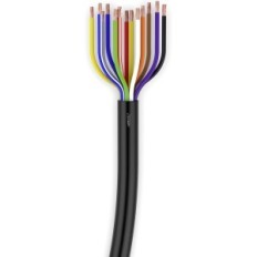 Apvalaus automobilio kabelis 13 x 1,5 mm² AUPROTEC FLY 10 m automobiliams 13 kN priekaboms