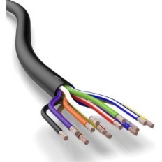 Kabelový kabel 4 x 1,5 mm² Auprotec Flry 10 m pro vozidla 13-pin přívěsy