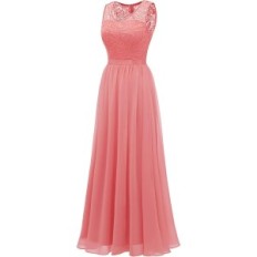 Avondjurk Desssbleden Lace Long Size S