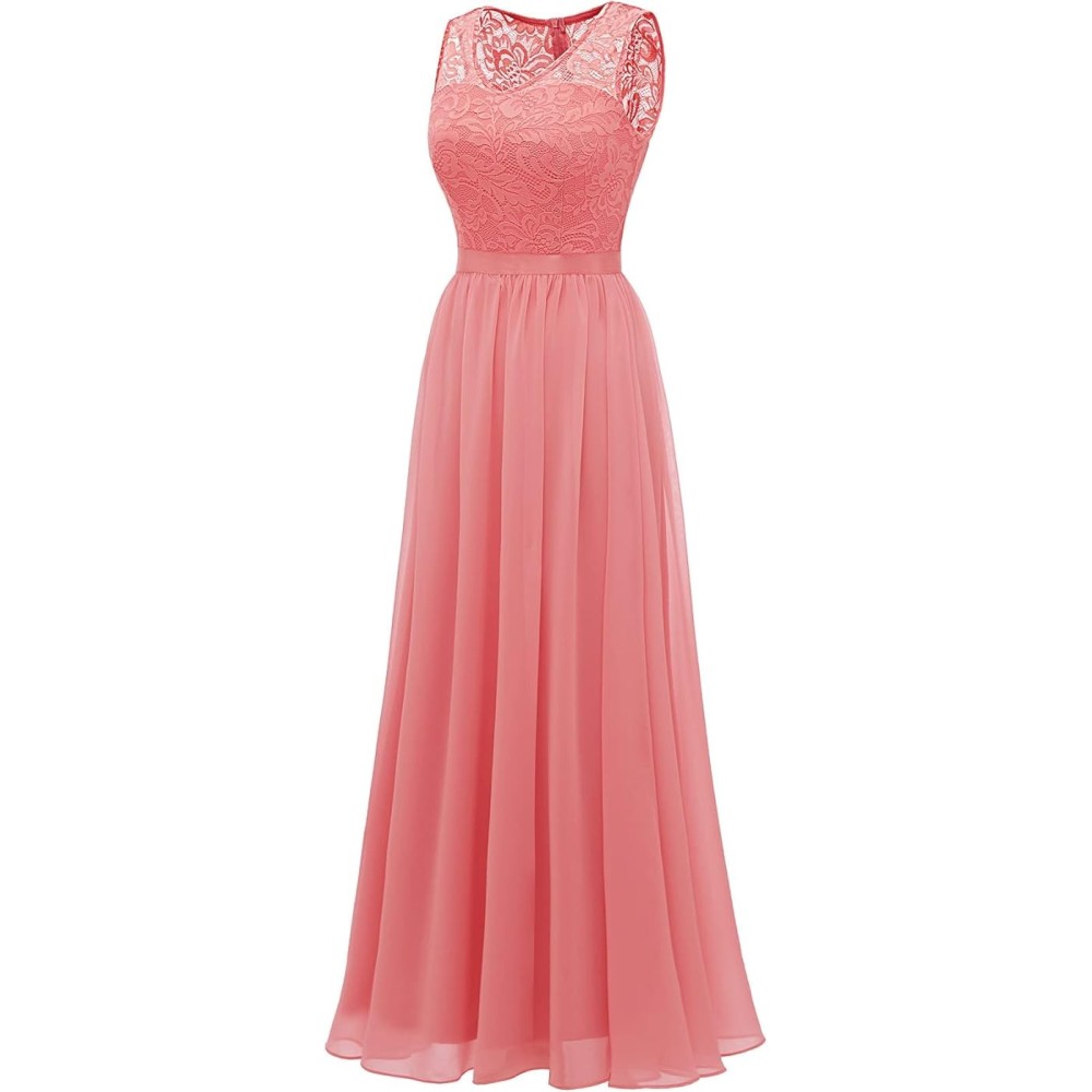 Večerné šaty Desssterls Lace Long Veľkosť S