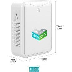 Trafo pinge inverter 2000W Zhengxi 230V on 110V näitusel