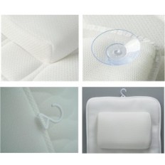 Tappetino da bagno con cuscino 40 × 125 cm. Bianco di pallavolo. Universale