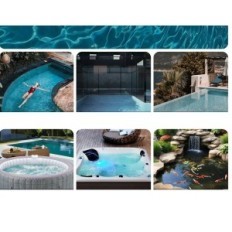 Vattentester för pool och spa Ryakka Pro 7W1 pH CL TDS ORP EG-temperatur