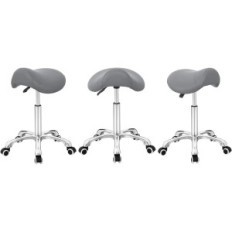 Chair Stool Saddle Antlu Ergonomic Seating Stool Gray
