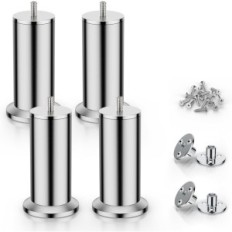 Incomplete furniture legs M8 QENOVO 304 stainless steel 20cm exhibition