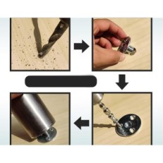 Epätäydelliset huonekalut jalat M8 Qenovo 304 Ruostumaton teräs 20cm Näyttely