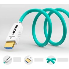 HDMI optički kabel 2.1 8K Rupro 3m 48Gbps s izložbom HDMI uha