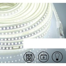 LED PC 20M 220V 230V 5730 120 LED / M 6000K Koudwitte tentoonstelling