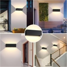 Outdoor-Lampe 3000K 2000k 2-teilige LED-Wandlampe