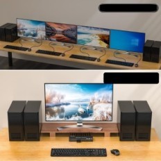 KVM HDMI Switch 4K / 60Hz na 4 računalnike 1 Monitor 4xusb3.0 z daljinskim upravljalnikom