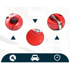 Tesla Brake Caps Modell 3 Highland 2024 18/19 "4 stk.