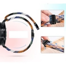 Piniginis dirželis Samsung Galaxy Žiūrėti 7/6/5/4 Classic Pro 40-47mm nailonas