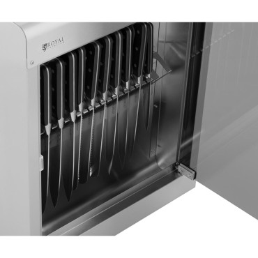 Sterilizator za razkuževanje jedilniških UV nožev za 20 nožev