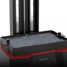 Harpiks Container til 3D Elegoo Saturn 2/3 Printer med PFA folie og cover