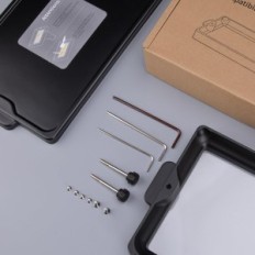 Sveķu konteiners 3D elegoo Saturn 2/3 printeris ar PFA foliju un vāku