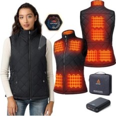 Brugte Women's Heating Vest Gotobi 16000 mAh med 9 zoner størrelse s