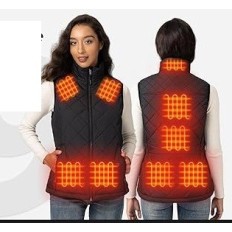 Used Women's heating vest Gotobi 16000 mAh with 9 zones Size S