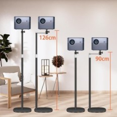 Proiettore usato e supporto per camere Polysto regolabile 90-126 cm a 360 °