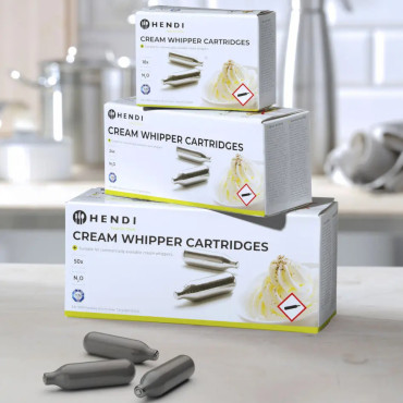 Cartuchos Sifão para Chantilly N2O Gas 10 PCs. Hendi 588208