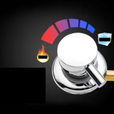 Βαλβίδα ντους βρύσης 2/3 / 4/5-Way Brass Chromed