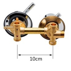 Valvola doccia rubinetto AFUDER 2/3 / 4/5 VOI BRASS CROMATO