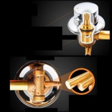 Faucet shower valve AFuder 2/3 / 4/5-way brass chromed