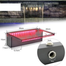 Fonte com cachoeira para piscina lago longrun lr-8730