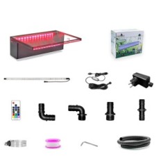 Fonte com cachoeira para piscina lago longrun lr-8730