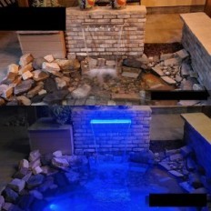 Fontana con cascata per Piscina Pond Longrun LR-8730 Mostra