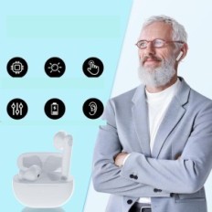 Hearing aid with noise reduction. Tiang 816A. Exhibition sound amplifier