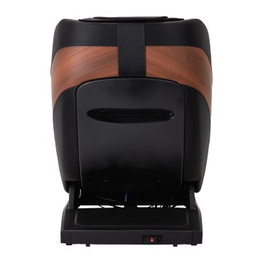 Sakura Massagesessel 306A Holz Leder - fortschrittliche Massagefunktionen — Rückansicht