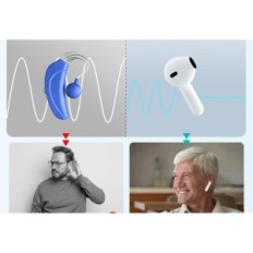 Hearing aid with noise reduction. Tiang 816A. Exhibition sound amplifier