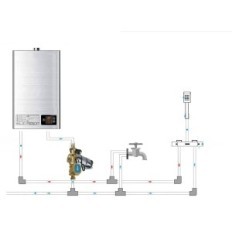 Automaattinen pumppu suihkun nostovedenpaine ZYIY 15G-15 150W