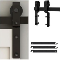 Fällbart skjutdörrsystem 120 cm TSMST F04SFs utan en dörr