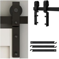 Skladací posuvný dverový systém 120 cm TSMST F04SFS bez dverí