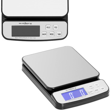 Pakuotėms ir LCD raidėms iki 25 kg / 1 g