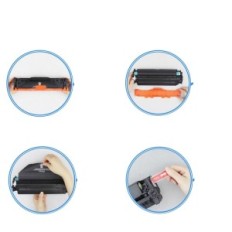 LCL 312x CF380X CE410A Sostituzione del toner per HP Color LaserJet Nero