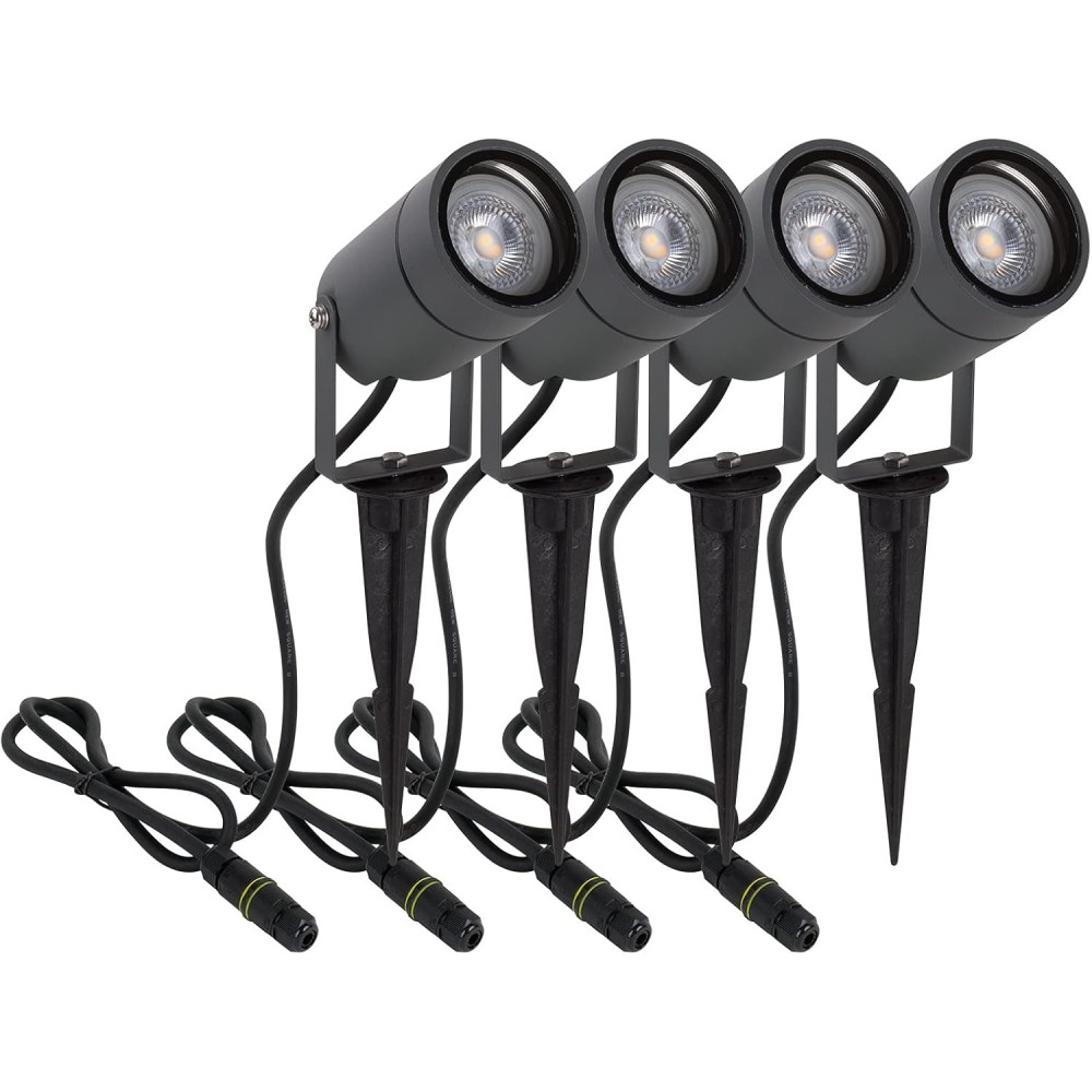 Outdoor headlight for Garden Dalighter GU10 IP65 waterproof 4 pieces
